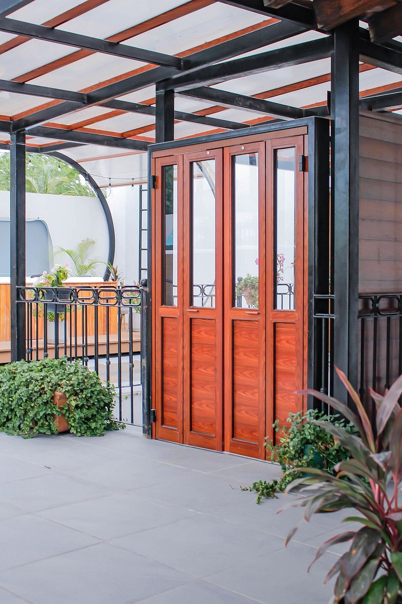 Casa Chema Penthouse con dos recámaras y terraza.