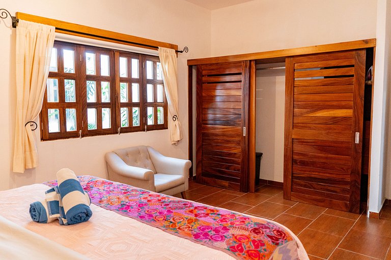 Casa Kalos One bedroom suite with patio.