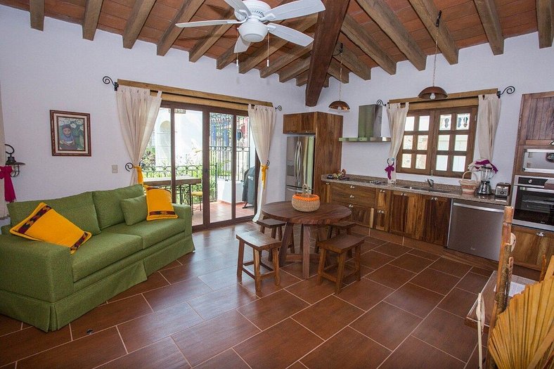 Casa Koke One bedroom suite with patio.