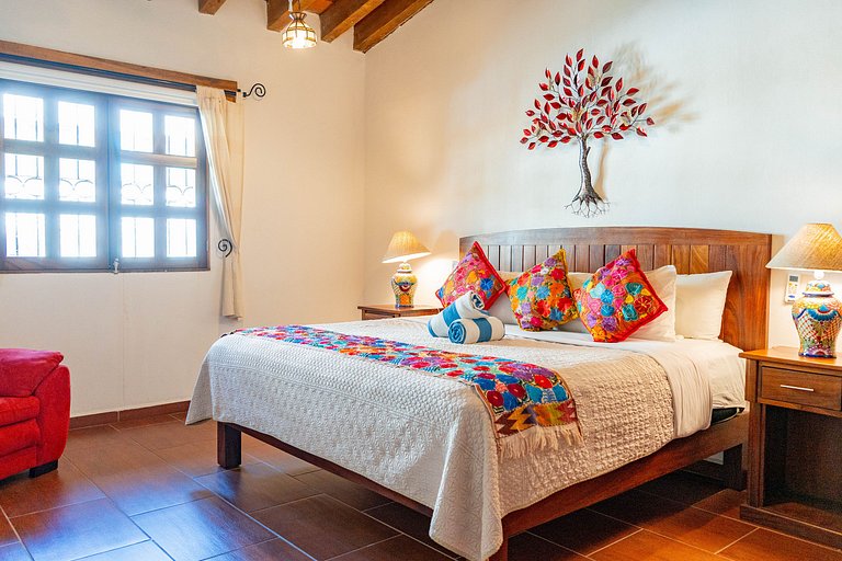 Casa Koke One bedroom suite with patio.