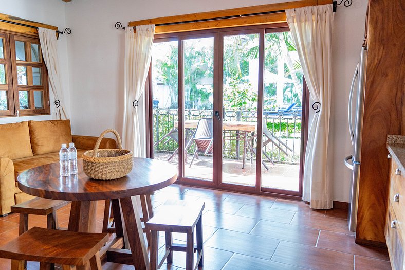 Casa Koke One bedroom suite with patio.