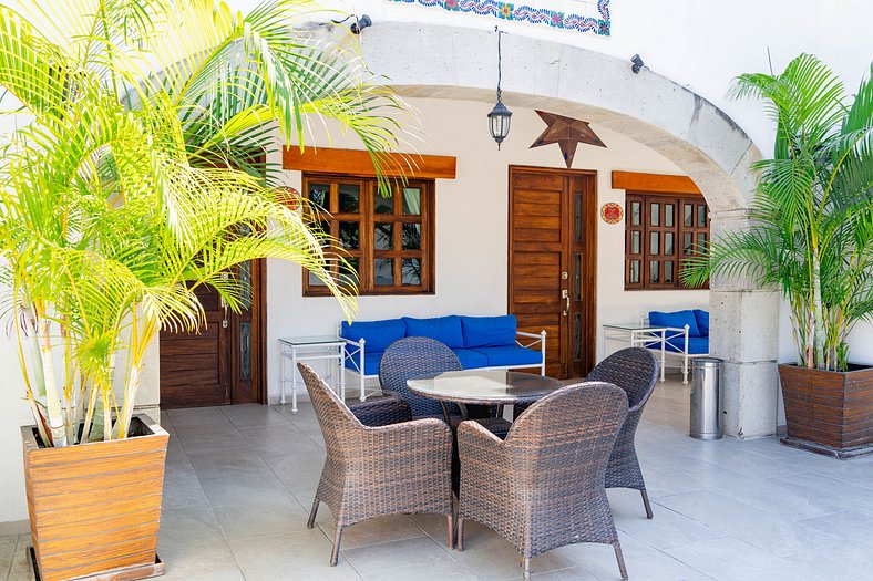 Casa Koke One bedroom suite with patio.